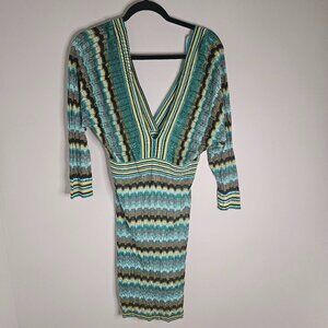 Guess by Marciano Knit V-Neck Dress, Medium